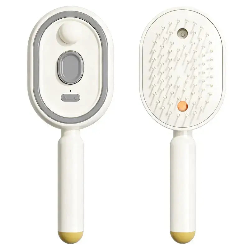 Hydrating Mist Massage Hair Brush for Smooth, Frizz-Free Hair
