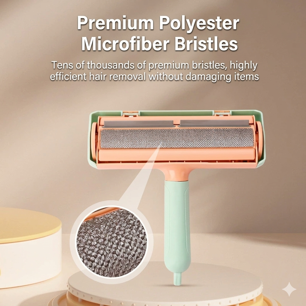 Ultimate Pet Hair Remover Roller - Reusable Magic Lint Brush for Carpets, Couches & Furniture