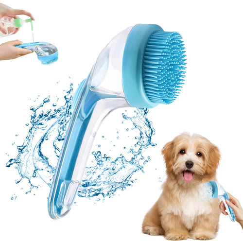 PawEaseGo Pet Bath Brush — Complete Grooming Kit for Dogs & Cats