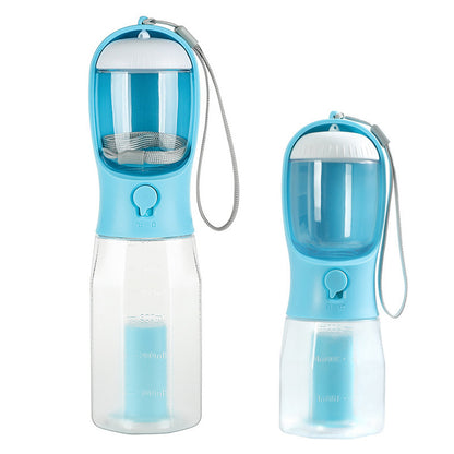 PawEaseGo™ TravelBuddy 3-in-1 Pet Water Bottle