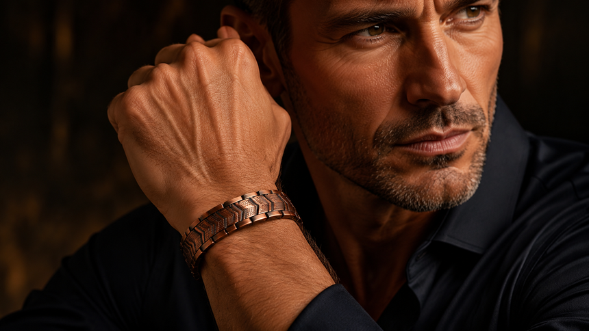 Why Thousands of Men Are Wearing Copper Magnetic Bracelets Again