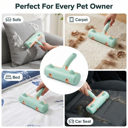 Ultimate Pet Hair Remover Roller - Reusable Magic Lint Brush for Carpets, Couches & Furniture