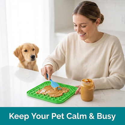 Keep Your Dog & Cat Calm, Busy & Healthy｜Slow Feeder & Anxiety Relief Lick Mat