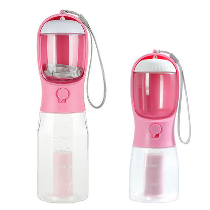 PawEaseGo™ TravelBuddy 3-in-1 Pet Water Bottle