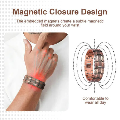 Copper Magnetic Bracelet- Relieve Fatigue AndPromote Blood Circulation