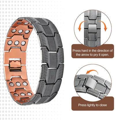 Copper Magnetic Bracelet- Relieve Fatigue AndPromote Blood Circulation