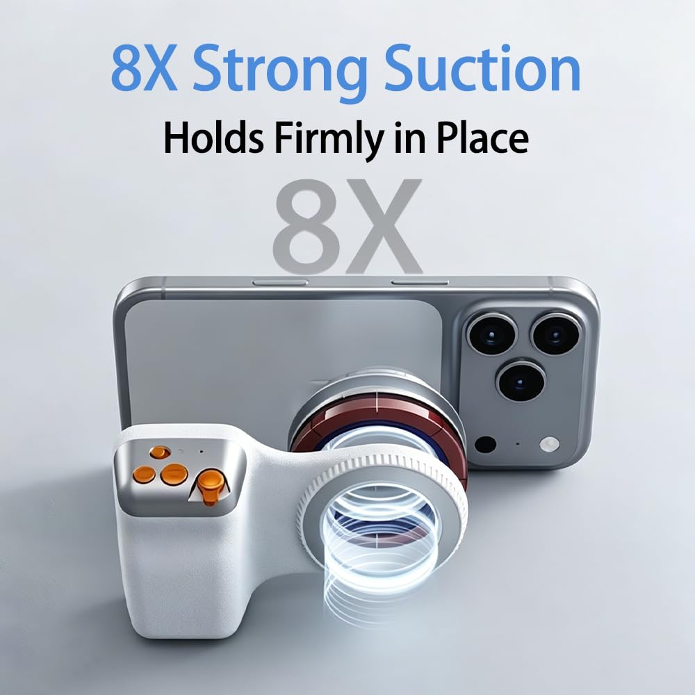Magnetic Camera Grip for Smartphone