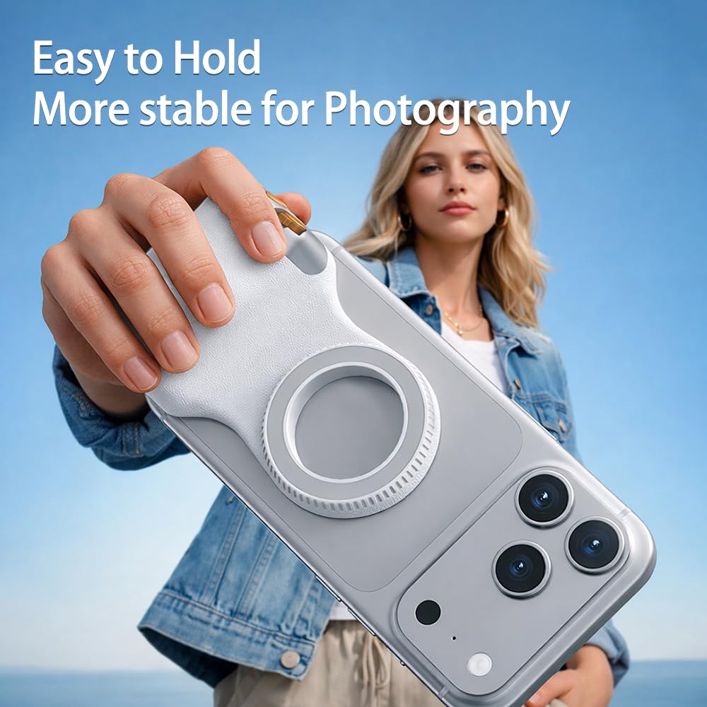 Magnetic Camera Grip for Smartphone