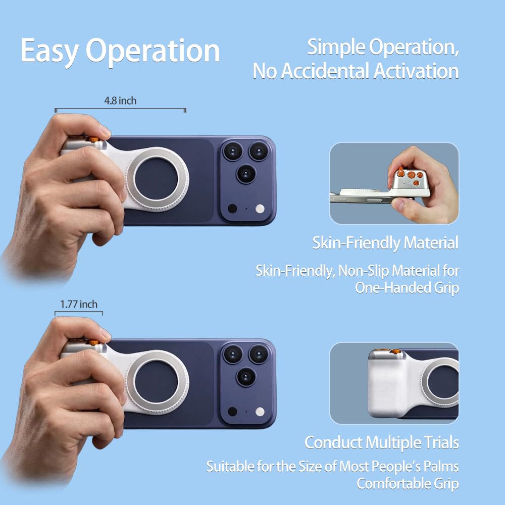 Magnetic Camera Grip for Smartphone