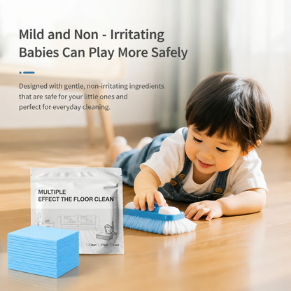 Floor Cleaning Sheets – Fast-Dissolving Multi-Surface Mop Cleaner