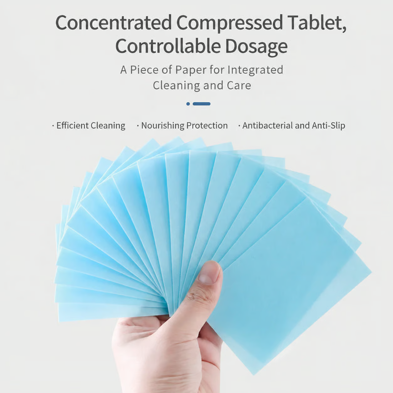Floor Cleaning Sheets – Fast-Dissolving Multi-Surface Mop Cleaner