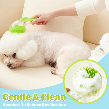 PawEaseGo Pet Bath Brush — Complete Grooming Kit for Dogs & Cats