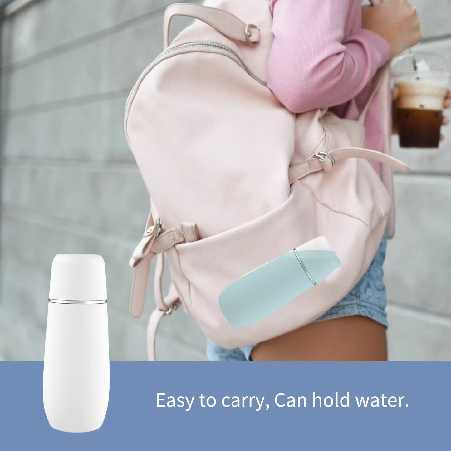 💧Portable Bidet 🧼– 🕌Perfect for Wudu & Daily Hygiene, 13.5 oz, Leak‑Proof