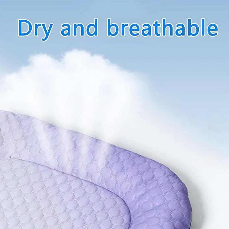 Self-Cooling Ice Silk Pet Mat for Dogs & Cats