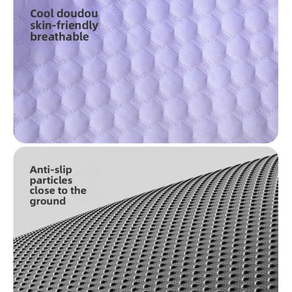 Self-Cooling Ice Silk Pet Mat for Dogs & Cats