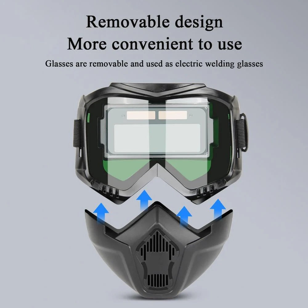 🛠️ Auto-Darkening Welding Helmet