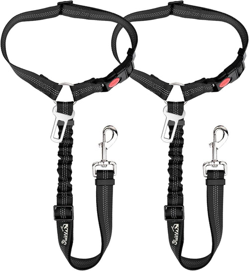 PawEaseGo™ 2-in-1 Bungee Dog Seat Belt