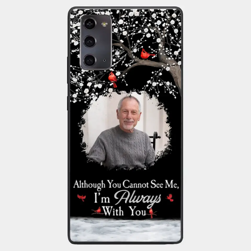 I'm Always With You - Personalized Clear Photo Phone Case