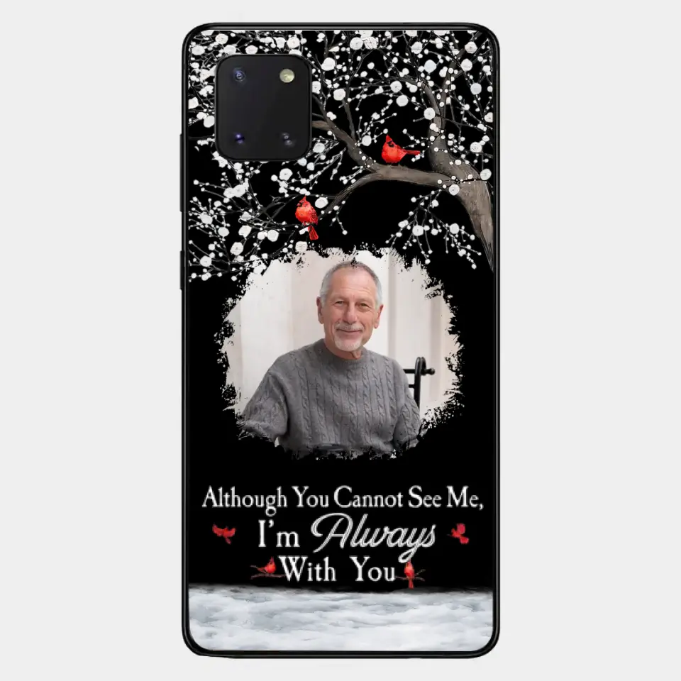 I'm Always With You - Personalized Clear Photo Phone Case