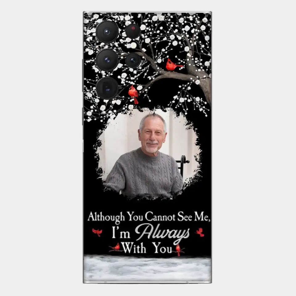 I'm Always With You - Personalized Clear Photo Phone Case