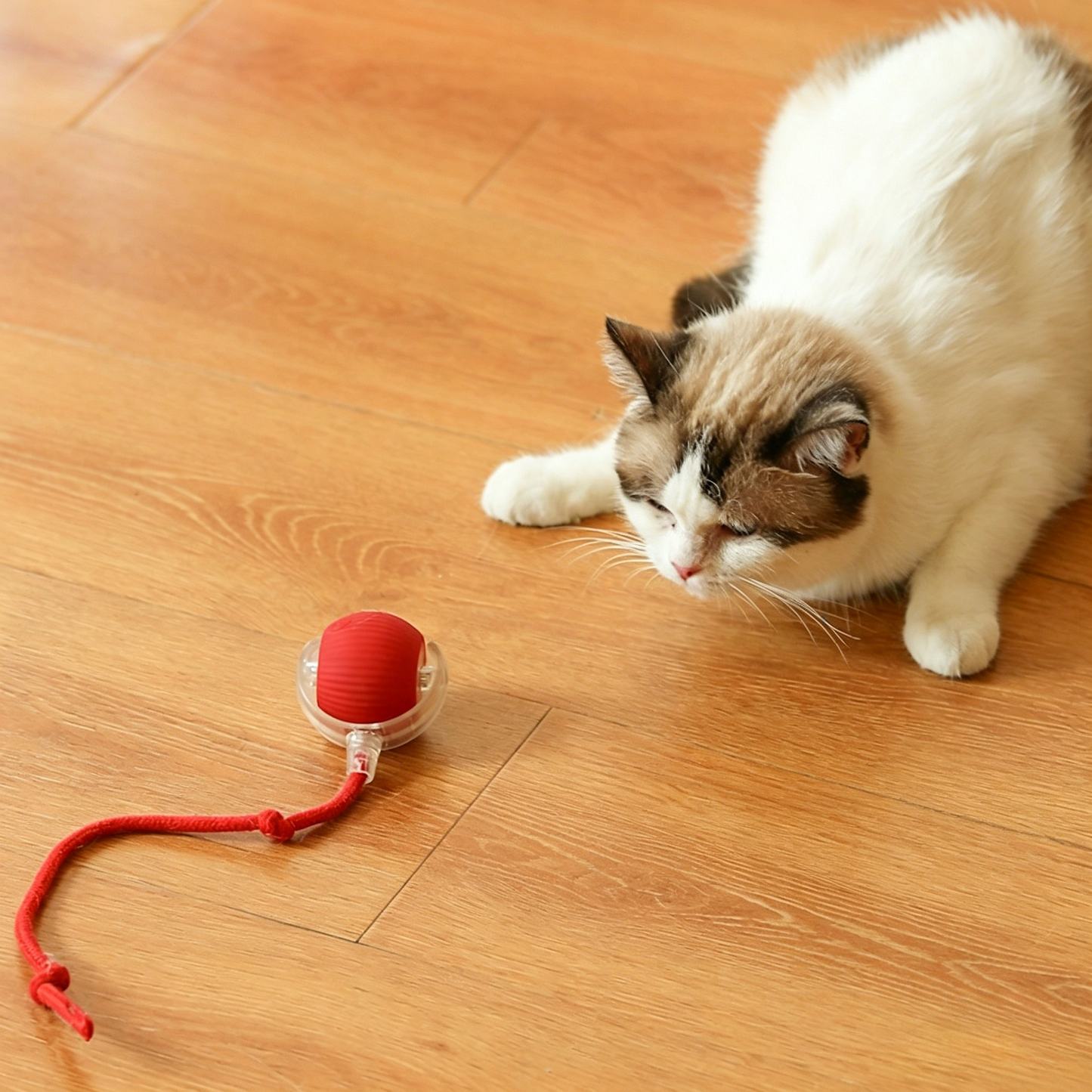 PawEaseGo™ OrbitPlay Smart Rolling Cat Toy Ball