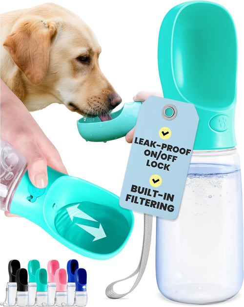 PawEaseGo™ 2-in-1 Pet Travel Station - Leak-Proof Bottle & Snack Cup 🐾