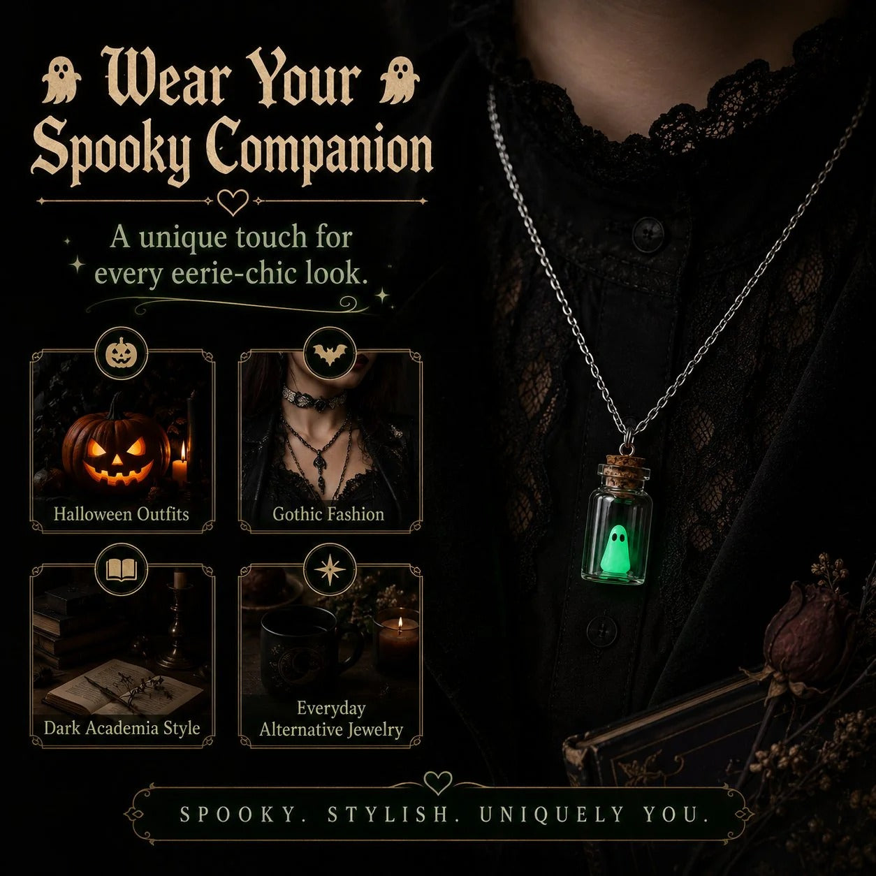 Adopt a Ghost Necklace