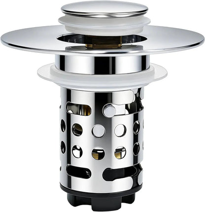 🔥 Upgraded 3-in-1 Drain Strainer That Stops Sink Clogs