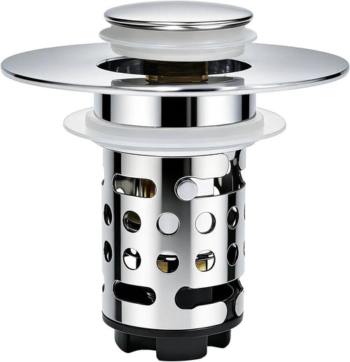 🔥 Upgraded 3-in-1 Drain Strainer That Stops Sink Clogs