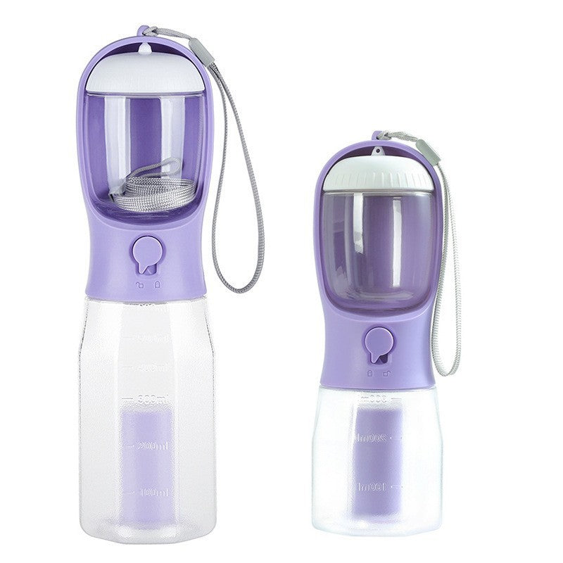 PawEaseGo™ TravelBuddy 3-in-1 Pet Water Bottle