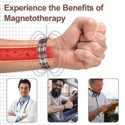 Copper Magnetic Bracelet- Relieve Fatigue AndPromote Blood Circulation