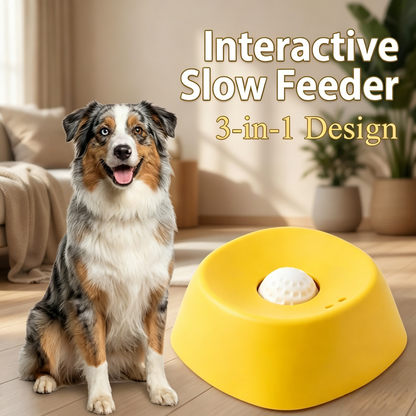PawEaseGo™ CalmFeed Slow Feeder Bowl
