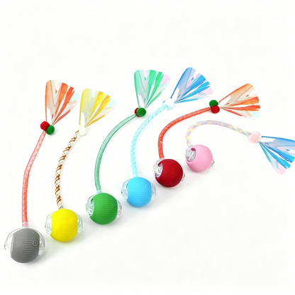 PawEaseGo™ OrbitPlay Smart Rolling Cat Toy Ball
