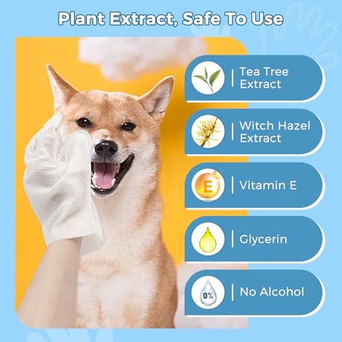 PawEaseGo™ Grooming Glove Wipes