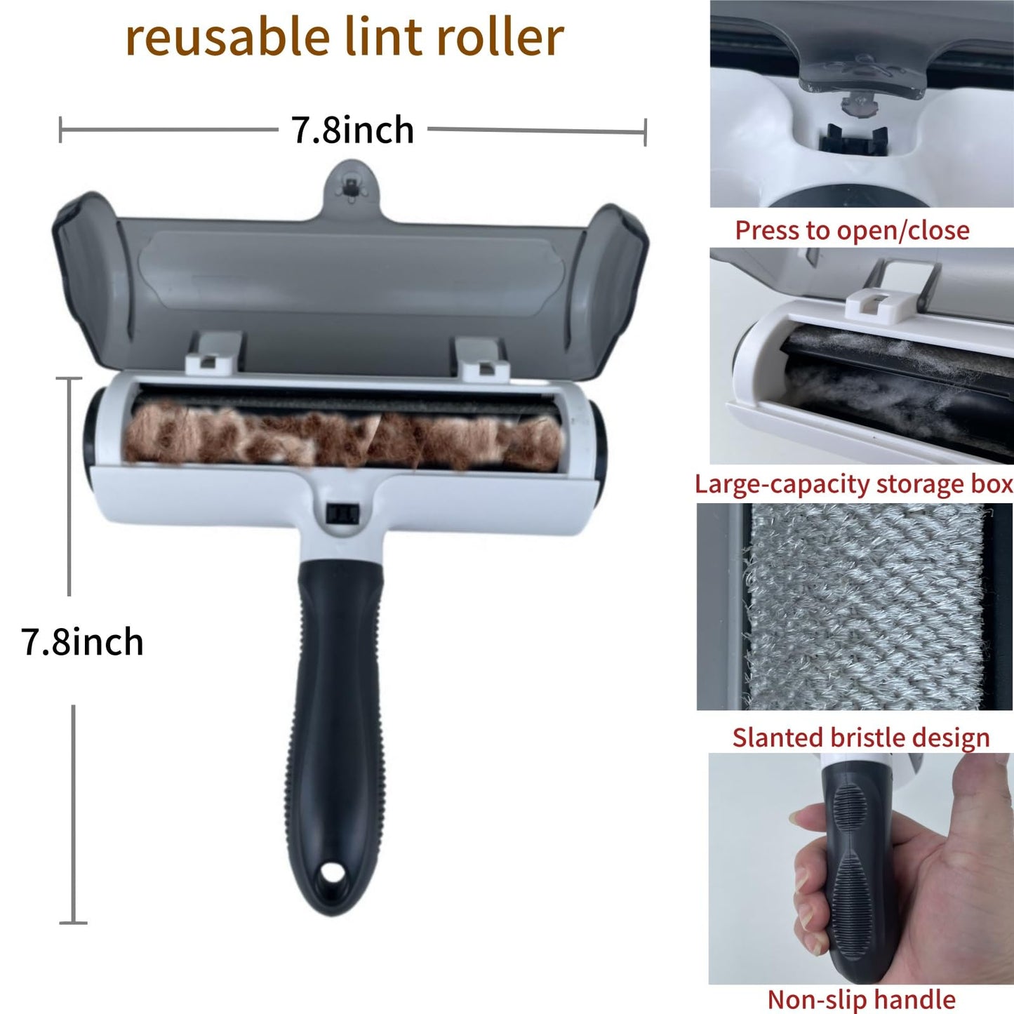 PawEaseGo™ Self-Cleaning Pet Hair Remover