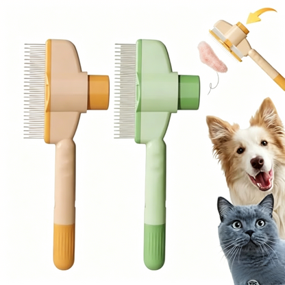 Flea Comb for Cats & Dogs – Fine-Tooth Stainless Steel