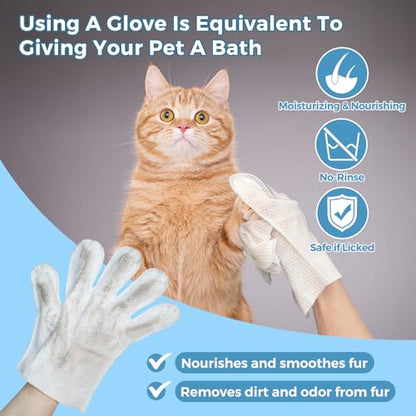 PawEaseGo™ Grooming Glove Wipes