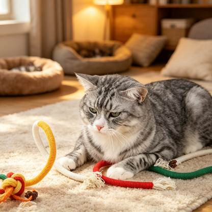 The Only Cat Chew Rope That Survives Teething, Boredom & Zoomies
