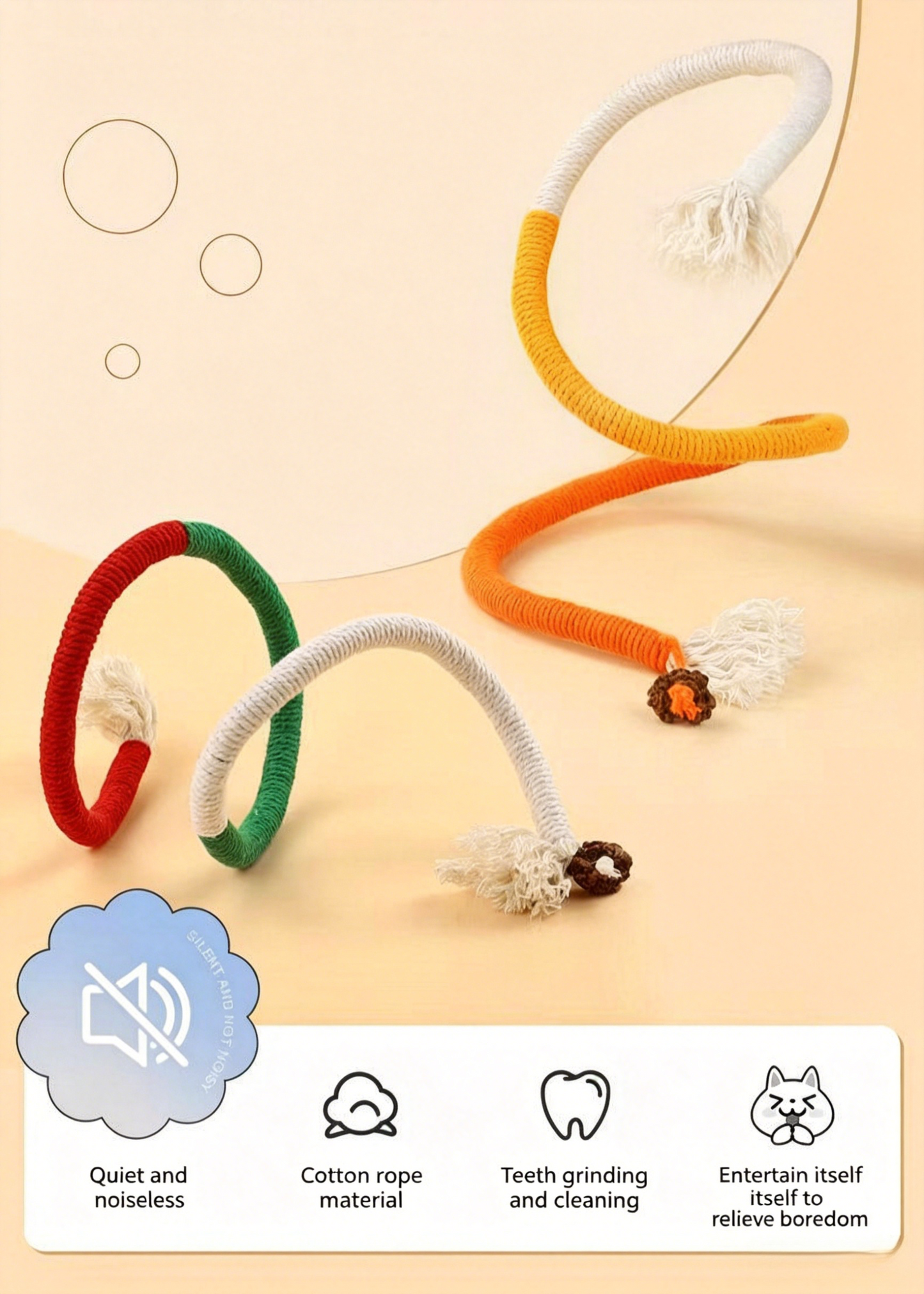 The Only Cat Chew Rope That Survives Teething, Boredom & Zoomies