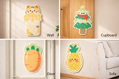 PawEaseGo™ WallGuard Cat Scratcher Pads
