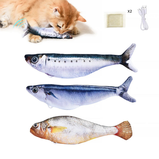 PawEaseGo™ Floppy Fish Cat Toy