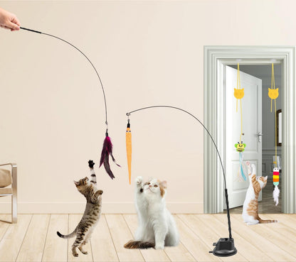 PawEaseGo™ 10-in-1 Interactive Cat Play System