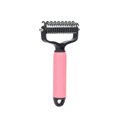 Pet Deshedding Brush for Dogs & Cats