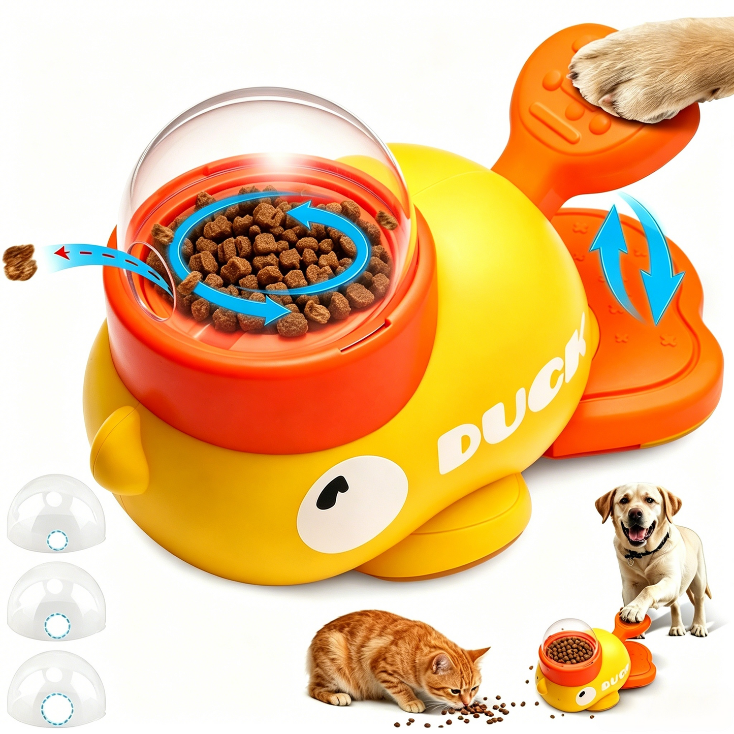 PawEaseGo™ Interactive Treat Puzzle Toy