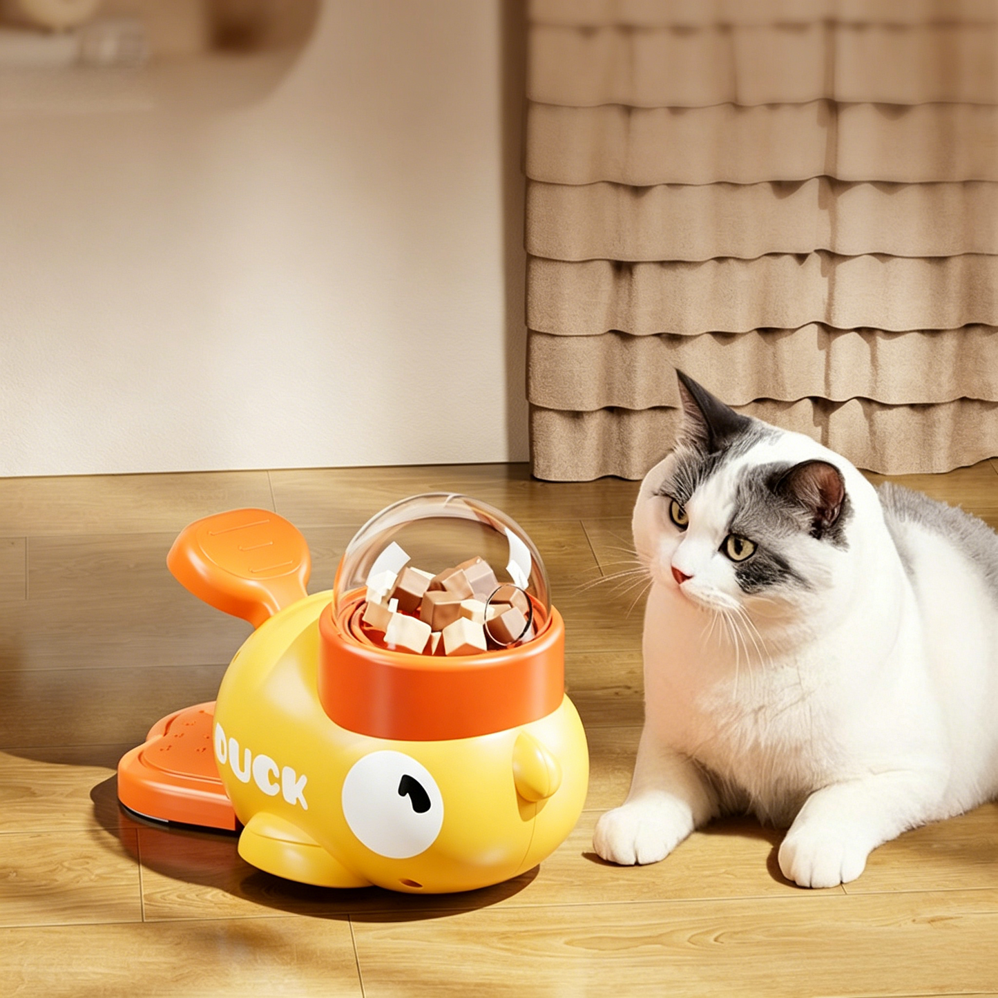 PawEaseGo™ Interactive Treat Puzzle Toy