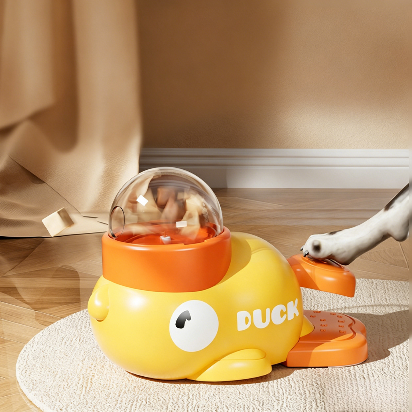 PawEaseGo™ Interactive Treat Puzzle Toy