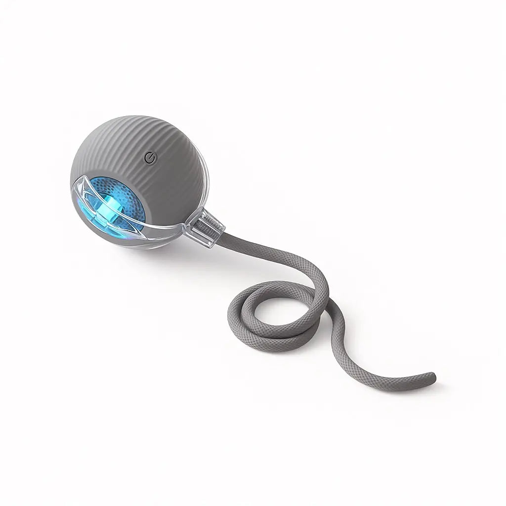 PawEaseGo™ OrbitPlay Smart Rolling Cat Toy Ball
