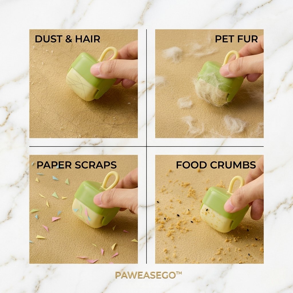 PawEaseGo™ Portable Reusable Lint & Pet Hair Remover