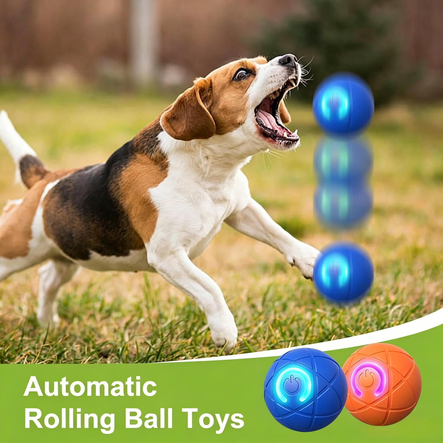 PawEaseGo™ Interactive Motion Dog Ball