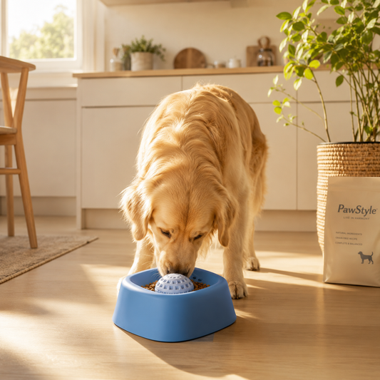 PawEaseGo™ CalmFeed Slow Feeder Bowl